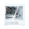 Фото ZALMAN P10 NAMU, MATX, WHITE, WINDOW, FRONT COVER WALNUT, 2x3.5", 3x2.5", 1xUSB TYPE-C, 1xUSB3.0, FRONT 2x120mm, REAR 1x120mm ARGB