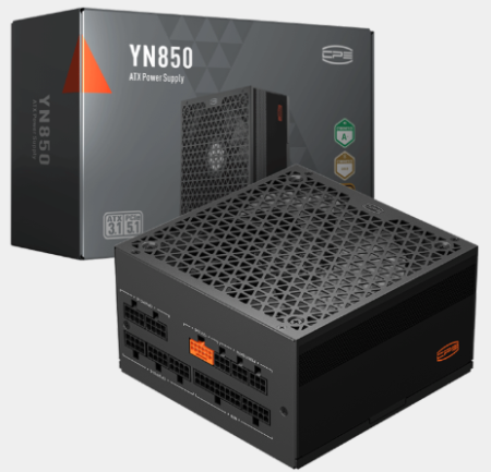 Фото PCCooler YN850, 850W, ATX3.1/PCIe5.1, APFC, 80+ Gold, 13.5cm Fan, Modular (P5-YN850-G1F)