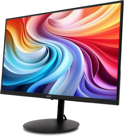 Фото 23,8" ACER SH242YG0bih IPS, 1920x1080, 1 / 4ms, 250cd, 120Hz, 1xVGA + 1xHDMI(1.4), sync: FreeSync, hadj 100, Vesa:75x75 UltraThin Black