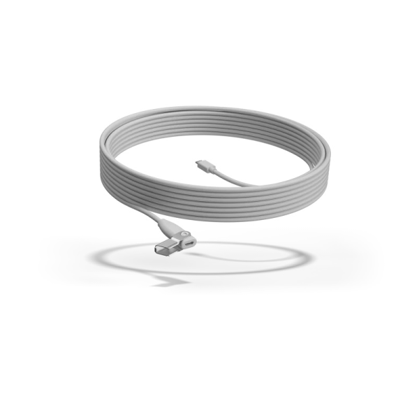 Смотреть Logitech Rally Mic Pod ext Cable Off-White (952-000047) Фото Logitech Rally Mic Pod ext Cable Off-White (952-000047)