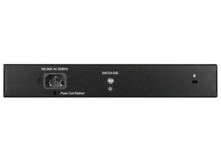 Фото D-Link Неуправляемый PoE-коммутатор, 9x1000Base-T (8x1000Base-T PoE), 1x1000Base-X SFP, PoE-бюджет 125 Вт, корпус металл