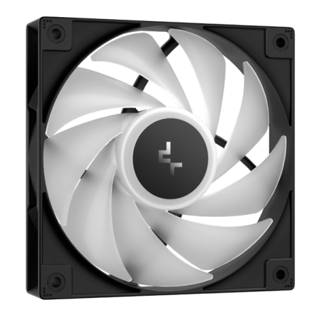 Фото DEEPCOOL AG620 BK ARGB V2 LGA20XX/1700/1200/115X/AM5/AM4 (9шт/кор, TDP 260W, PWM, ARGB DUAL Fan 120mm, 6 тепл. трубок, черный) RET (R-AG620-BKAMMN-GJD)