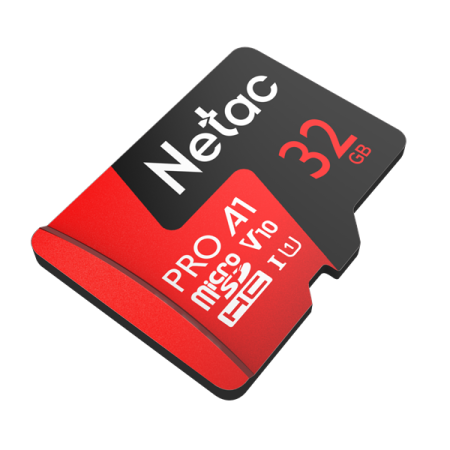 Фото Netac P500 Extreme PRO 32GB MicroSDHC V10/A1/C10 up to 100MB/s, retail pack card only