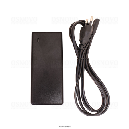 Фото OSNOVO Midspan-1/300G PoE-инжектор Gigabit Ethernet на 1 порт, мощностью до 30W. Соответствует стандартам PoE IEEE 802.3af/at. (конт. 1,2(+); 3,6(-)). Автоматическое определение PoE устройств. Мощност