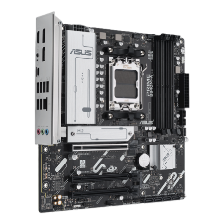 Фото ASUS PRIME B840M-A-CSM, AM5, B840, 4*DDR5, 4*SATA, 3*M.2, 2*USB 3.2, 4*USB 2.0, Type-C, 4*PCIx16, 2* DP+HDMI, mATX; 90MB1J10-M0EAYC