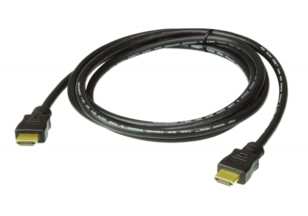 Кабель Aten ProAV-black: 3 м HDMI 2.0b/Ethernet Высокоскоростной кабель