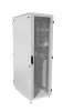Шкаф ЦМО Шкаф телекоммуникационный напольный 42U (600x1000) дверь перфорированная 2 шт., цвет чёрный