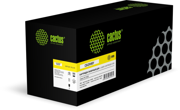 Картридж лазерный  Cactus CS-EXV65Y 5764C001 желтый (11000стр.) для Canon IR C3326