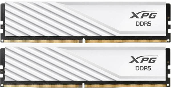 ADATA LANCER BLADE DDR5 DIMM 32GB 6400MHz 2*16GB 32-39-39 1.4V WHITE DUAL TRAY