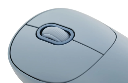 Фото Xiaomi Wireless Mouse 3, 1200dpi, Bluetooth / 2.4 GHz, silent, Blue