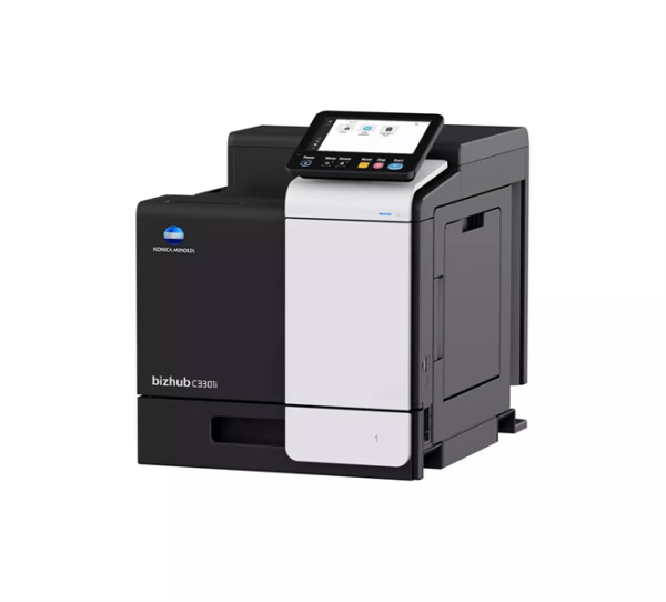 Konica Minolta bizhub C3301i (Принтер, A4, Color, 33 стр/мин, Duplex, 1200x1200, 3GB, 8GB, panel 7" sensor, 1x500 л, стартовые картриджи, запуск АСЦ платно)
