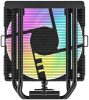 Фото ID-COOLING SE-904-XT ARGB BLACK LGA1851/1700/1200/115X/AM5/AM4 (16шт/кор, TDP 180W, PWM, 4 тепл.трубки прямого контакта, FAN 100mm, Addressable RGB LED) RET