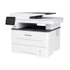 Фото Pantum BM5106FDN, P/C/S/F, Mono laser, A4, 40 ppm (max 100000 p/mon), 1.2 GHz, 1200x1200 dpi, 512 MB RAM, Duplex, DADF50, paper tray 250 pages, USB, LAN,touch screen, start. cartridge 6000 pages