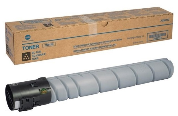Konica Minolta toner cartridge TN-512K black for bizhub C454/554 27 500 pages