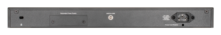 Фото D-Link PROJ Управляемый L3 стекируемый PoE-коммутатор, 24x1000Base-T PoE, 2x10GBase-T, 4x10GBase-X SFP+, PoE-бюджет 370 Вт (740 Вт с DPS-700), защита от статического электричества до
