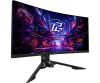 Фото ASROCK 34" PG34QRT2B VA Curved 3840x2160 1 ms GTG 500 cd 180Hz HDR 400 VESA HAS Tilt HDMI*2 DP*2 MM HAS Swivel Pivot Black