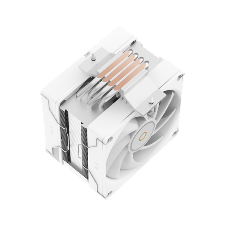 Фото Ocypus Delta A40 SE WH Dual Fan ARGB, 2x120mm ARGB FAN, Top ARGB Panel, 4 HEAT PIPES, 4-PIN PWM, 800-1800 RPM, 31DBA, HYDRO BEARING, LGA115X/1200/1700/18XX, AM4/AM5