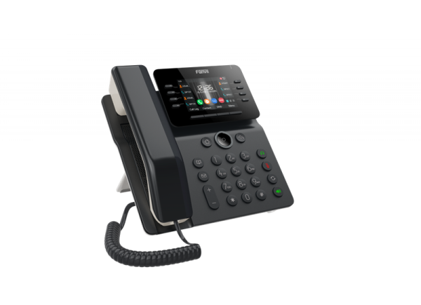 Fanvil V64, 12 SIP-акк., 3,5", 480x320 Цвет. экран, POE, БП в комп., 2x1 Gbps, Wi-Fi, BT 4.2