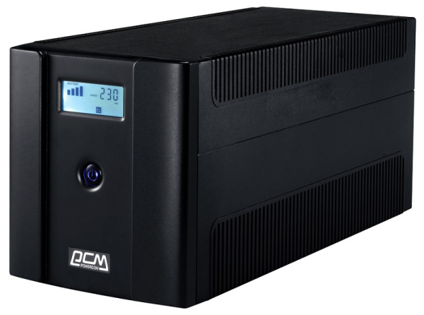 Powercom Raptor, Line-Interactive, 2000VA/1200W, Tower, 4xSchuko, LCD, USB (1107537)