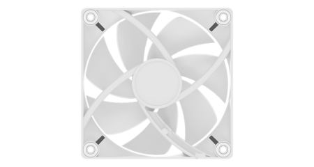 Фото Ocypus Delta F12 WH, 120x120x25mm, 4-PIN PWM, 500-2000 RPM, 29 DBA MAX, HYDRO BEARING