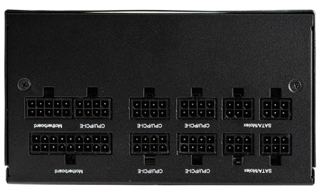 Фото Chieftec CHIEFTRONIC PowerUp GPX-850FC (ATX 2.3, 850W, 80 PLUS GOLD, Active PFC, 120mm fan, Full Cable Management, LLC design) Retail