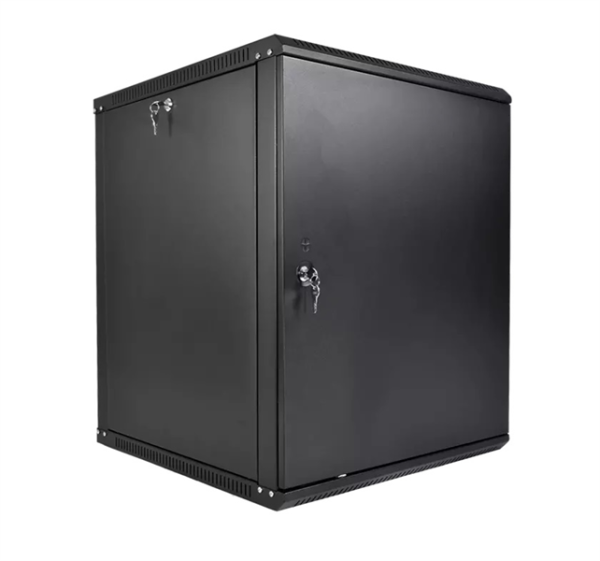 ЦМО Шкаф телекоммуникационный настенный разборный ЭКОНОМ 12U (600 520) дверь металл, цвет черный