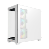 Фото Ocypus Gamma C72 WH ARGB, ATX, USB3.0*1+USB2.0*2, SIDE 3x120mm ARGB, REAR 1x120mm ARGB