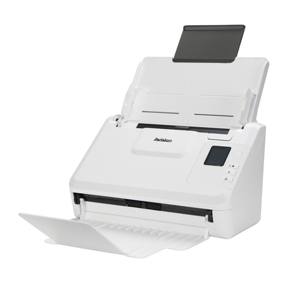 Avision AD340GN, протяжный А4, 40 стр/мин, ДАПД 50 листов, USB3.2, USB-Host, Ethernet (000-1003-02G)