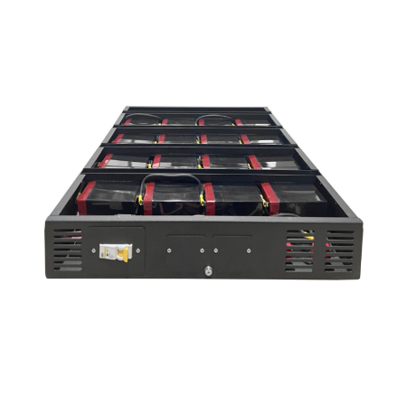 Фото Батарейный кабинет BAT16-192VDC-2U9Ah 2U для ИБП HIDEN EXPERT UDC9206H(S)-RT/UDC92010H(S)-RT (16шт, 9 Ач)