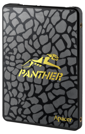 Фото Apacer SSD PANTHER AS340X 240Gb SATA 2.5" 7mm, R550/W520 Mb/s, 3D NAND, IOPS 38K/75K, MTBF 1,5M, 140TBW, Retail, 3 years (AP240GAS340XC-1)