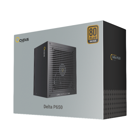 Фото Ocypus Delta P650, 650W, APFC, 80+ Bronze, ATX 3.1, 120mm Fan (P650-BF)