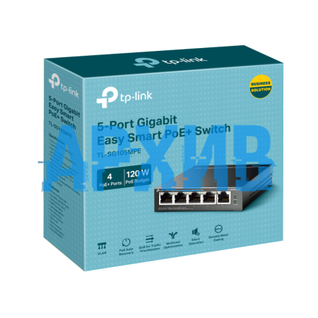 Фото TP-Link TL-SG105MPE