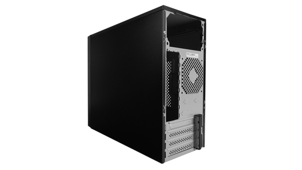 Фото Mini Tower InWin EFS712 Black ______ U3*2+U2*2+A(HD) + front fan holder + Screwless mATX (без блока питания)