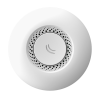 MikroTik cAP with AR9533 650MHz CPU, 64MB RAM, 1xLAN, built-in 2.4Ghz 802.11b/g/n Dual Chain wireless with 2dBi integrated antenna, RouterOS L4, plastic case, PoE, PSU