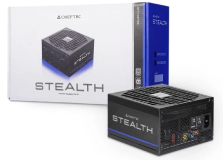 Фото Chieftec Stealth SPX-1000-FC (ATX 3.1, 1000W, 80 PLUS PLATINUM, Active PFC, 135mm fan, Gen5 PCIe, Full Cable Management) Retail