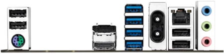 Фото GIGABYTE A520M DS3H WF6E, AM4, A520, 4*DDR4, 4*SATA, 1*M.2, 4*USB 3.2, 2*USB 2.0, 1*PCIx16, 1*PCIx1, DP+HDMI, mATX