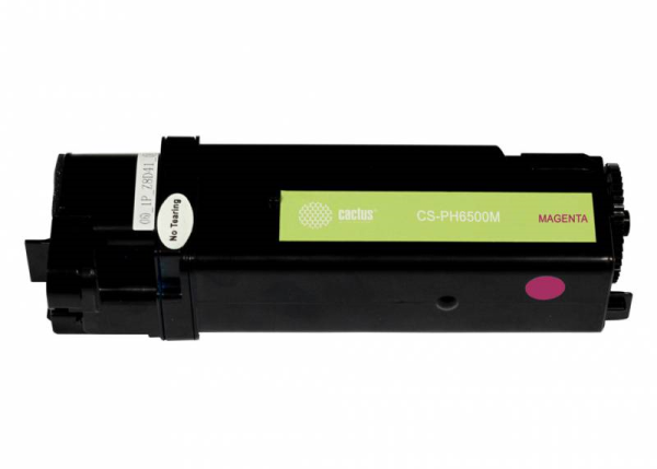 Фото Картридж лазерный Cactus CS-PH6500M 106R01602 пурпурный (2500стр.) для Xerox Phaser 6500/WorkCentre 6505