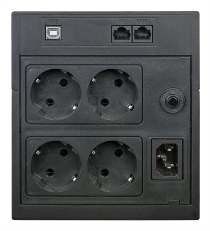 Фото Powercom Raptor, Line-Interactive, 2000VA/1200W, Tower, 4xSchuko, LCD, USB (1107537)