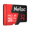 Фото Netac P500 Extreme PRO 32GB MicroSDHC V10/A1/C10 up to 100MB/s, retail pack card only