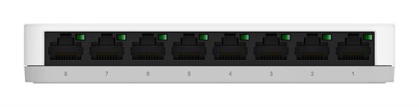 Фото D-Link Неуправляемый коммутатор, 8x1000Base-T, корпус пластик