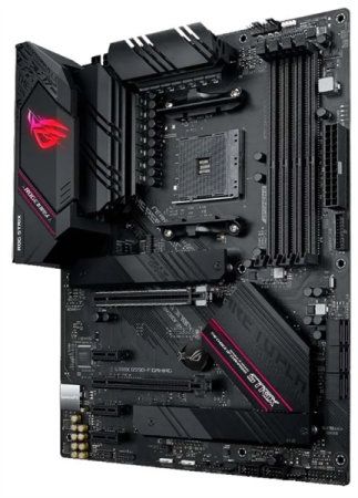 Фото ASUS ROG STRIX B550-F GAMING, Socket AM4, B550, 4*DDR4, HDMI+DP, CrossFireX, SATA3 + RAID, Audio, 2,5Gb LAN, USB 3.2*6, USB 2.0*8, ATX ; 90MB14S0-M0EAY0