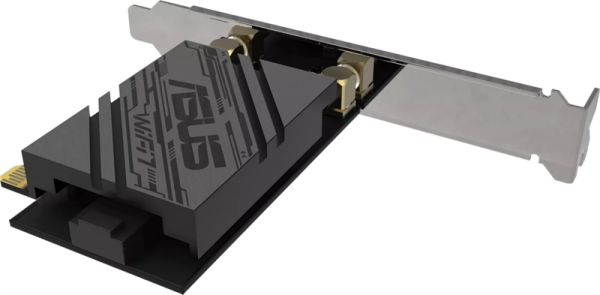 Фото ASUS PCE-BE92BT // WI-FI 7 802.11be, 5764 + 688Mbps, PCI-E Adapter, 2 antenna