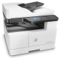 Фото HP LaserJet MFP M443nda (p/c/s, A3, 1200dpi, 25ppm, 512Mb, 2trays 100+250, ADF 100, duplex, Scan to email/SMB/FTP, PIN printing, USB/Eth, cart. 4000 pages & USB cable in box, repl. W7U02A)