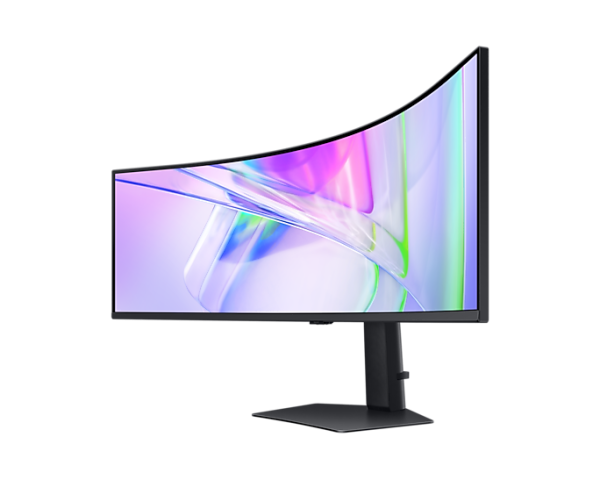 Фото Samsung 49" ViewFinity S9 S49C950UAI Curved (VA 32:9 5120x1440x120Hz 5ms 350cd 3000:1 178/178 1,07 млрд DP;HDMIx2; USB-C (90 Вт) USB3.0x3 Spk 2x5W HAS Tilt Swiv VESA Black
