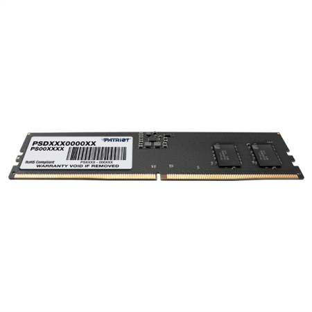 Фото Patriot SL DDR5 DIMM 8GB 4800MHz CL40 1*8GB 40-40-40-70 1.1V