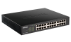 Фото D-Link Настраиваемый L2 PoE-коммутатор, 24х1000Base-T (12х1000Base-T PoE), PoE-бюджет 100 Вт