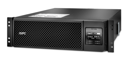 Фото APC Smart-UPS SRT RM, 5000VA/4500W, On-Line, Extended-run, Rack 3U (Tower convertible), Pre-Inst. Web/SNMP, with PC Business, Black, 1 year warranty
