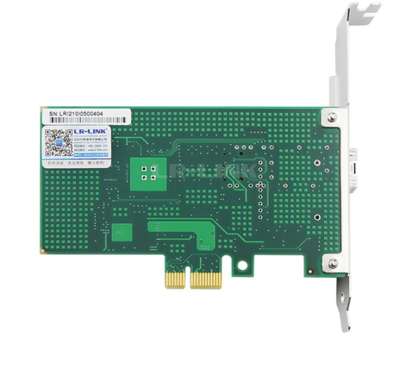 Фото LR-Link NIC PCIe x1, 1 x 1G SFP , Intel i210 chipset (FH+LP)
