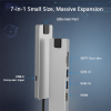 Фото Docking Station WAVLINK USB-C Travel Mini/100W PowerDelivery/ 2xUSB3.0/1xHDMI 4K 60HZ/1xGigabit LAN/SD/Micro SD Card Reader