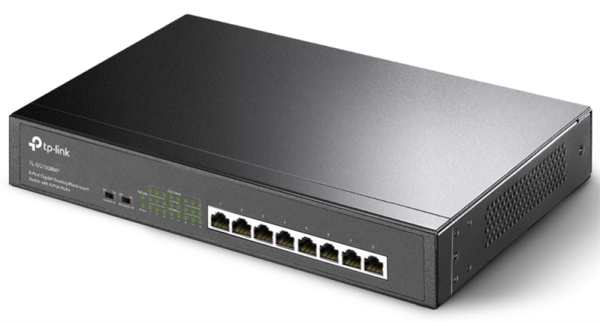 Фото TP-Link TL-SG1008P, 8-Port Gigabit Desktop Switch with 4-Port PoE+, 64 W